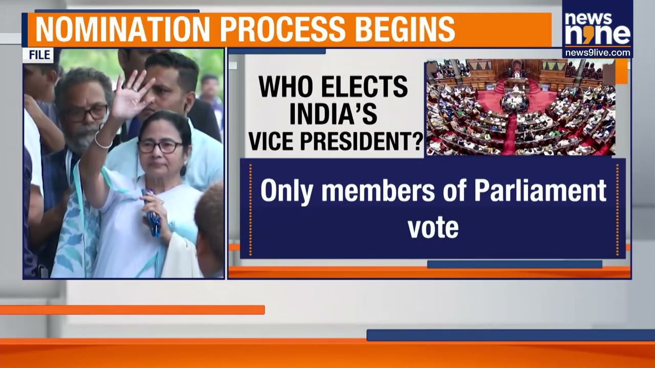 Vice Presidential Election 2025 Announced | EC Issues Notification, Nomination Process Begins |News9
