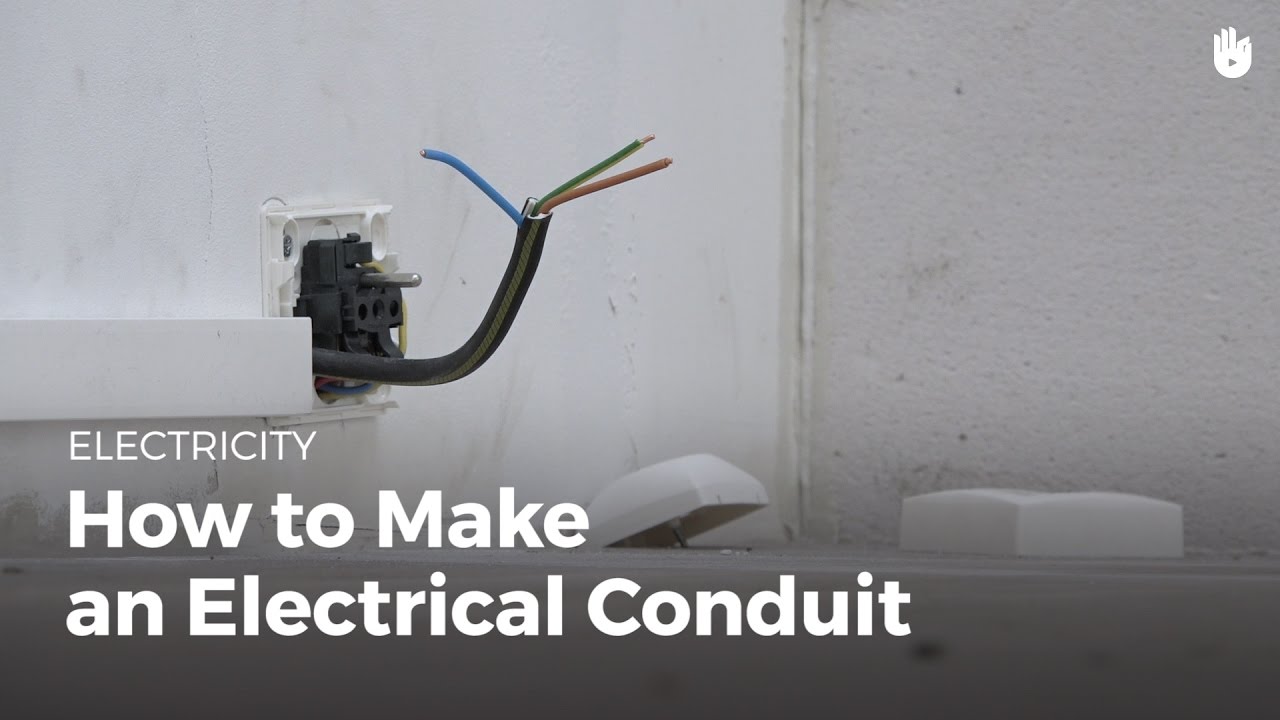 How to Make an Electrical Conduit | Electricity