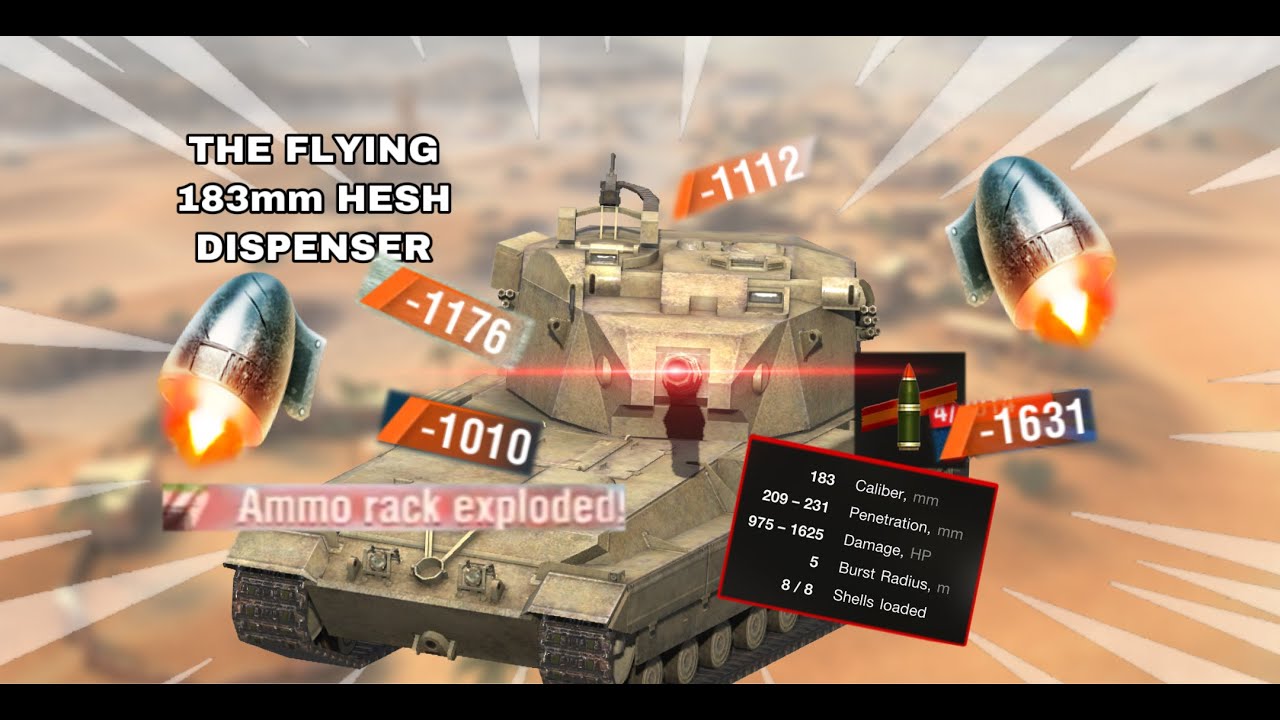 THE FLYING 183mm HESH DISPENSER