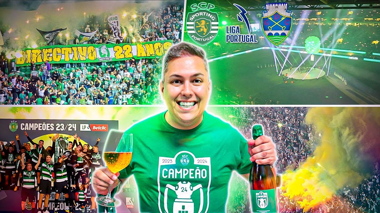 SPORTING RECEBE A TAÇA EM ALVALADE! COMEMORAÇÃO INÉDITA 🏆