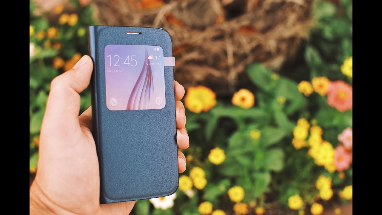 Samsung Galaxy S6 S-View Flip Cover Review!