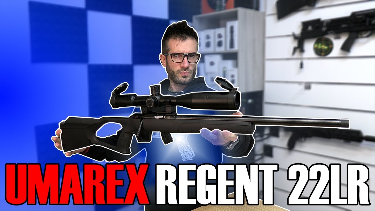 L'unique vidéo de l'Umarex Regent , carabine 22 LR