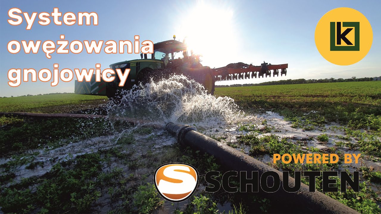 Kombinat Rolny Kietrz. Wylewamy 200m3 gnojowicy na godzinę. Pokazy systemu owężowania gnojowicy .