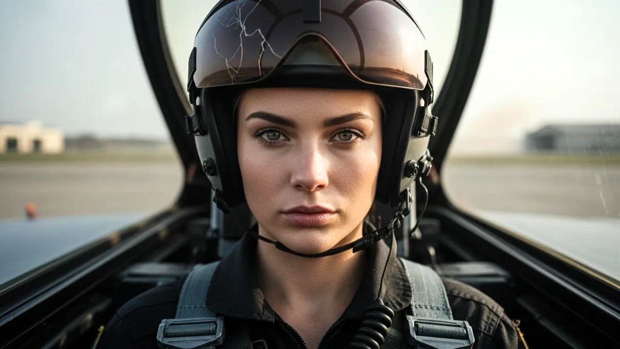 Ogłoszono ją martwą 7 lat temu – Duchowa Pilotka powróciła na niebo w nocy, zaskakując całą bazę!