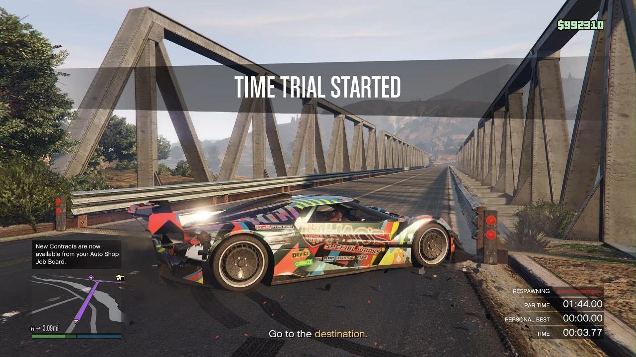 Grand Theft Auto V Zancudo Trial NO BIKE