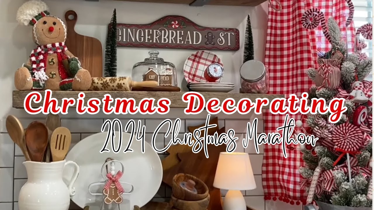 CHRISTMAS DECORATING IDEAS MARATHON  DECORATE WITH ME