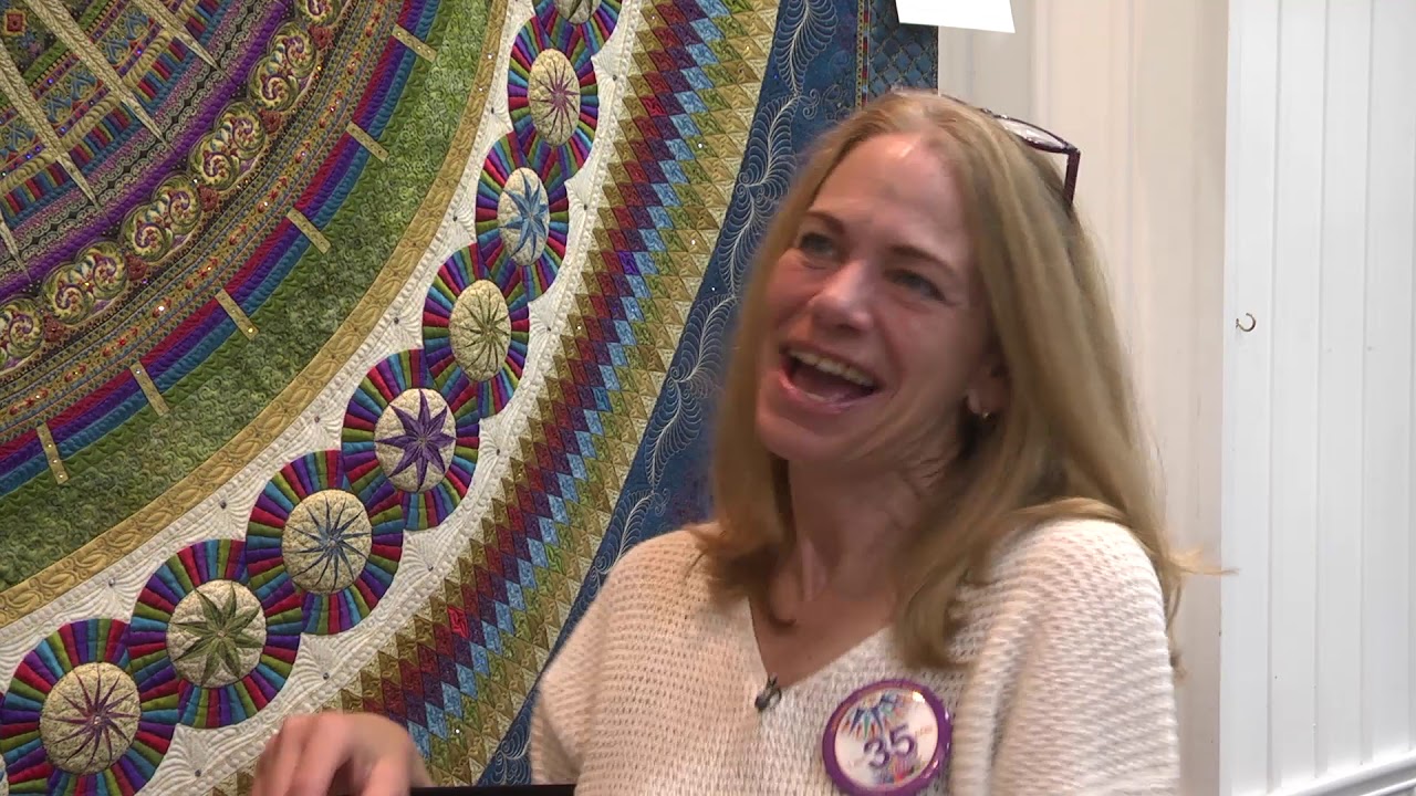 Sherry Reynolds Wins the BERNINA of America Best Machine Workmanship Award in Paducah