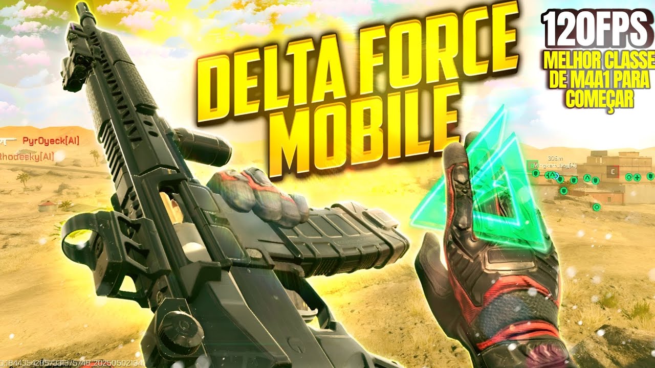 VOCÊ PRECISA JOGAR COM ESSA CLASSE DE M4A1 NO DELTA FORCE MOBILE