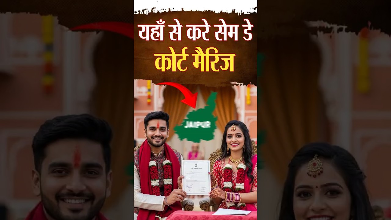 यहाँ से करे सेम डे कोर्ट मैरिज