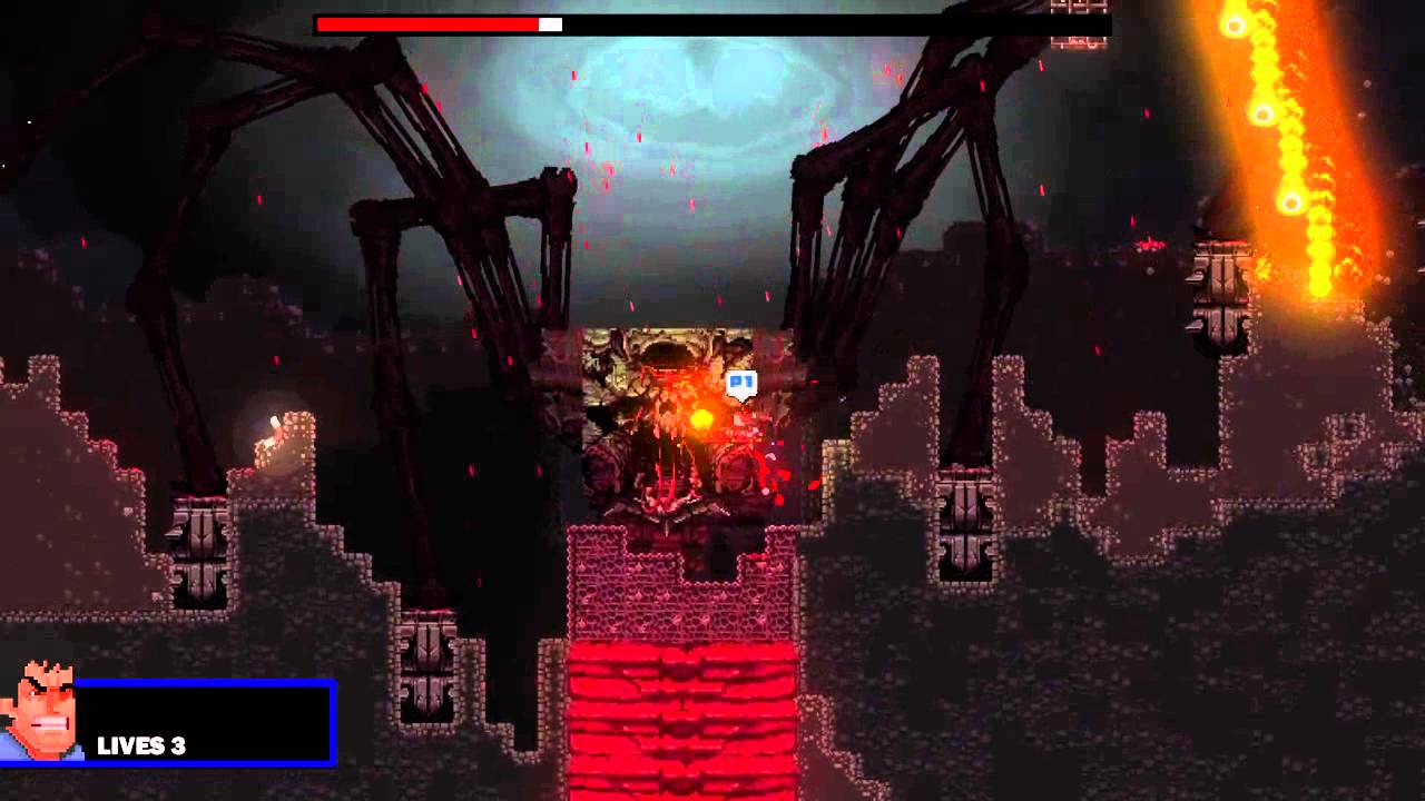Broforce - Satan Final Form - Solo - Hard Difficulty