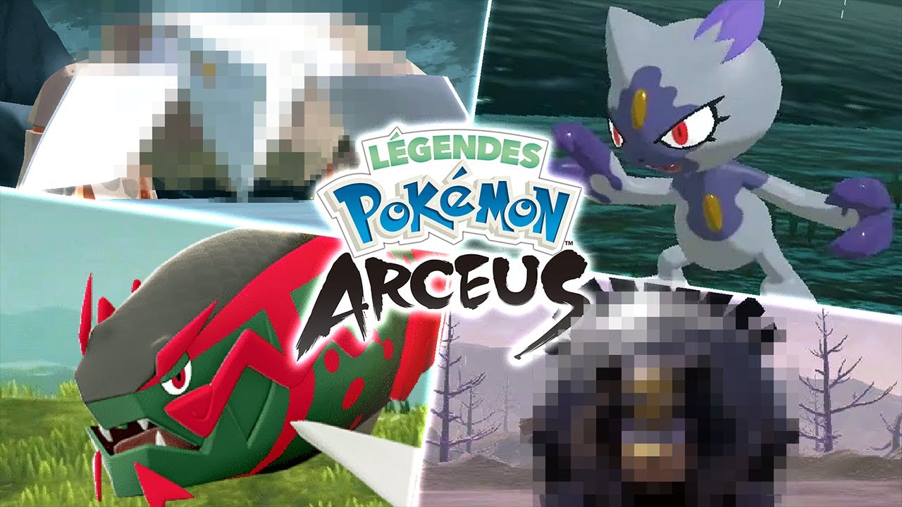 Avoir les 16 NOUVEAUX POKEMON de Pokémon Legends Arceus 🎐