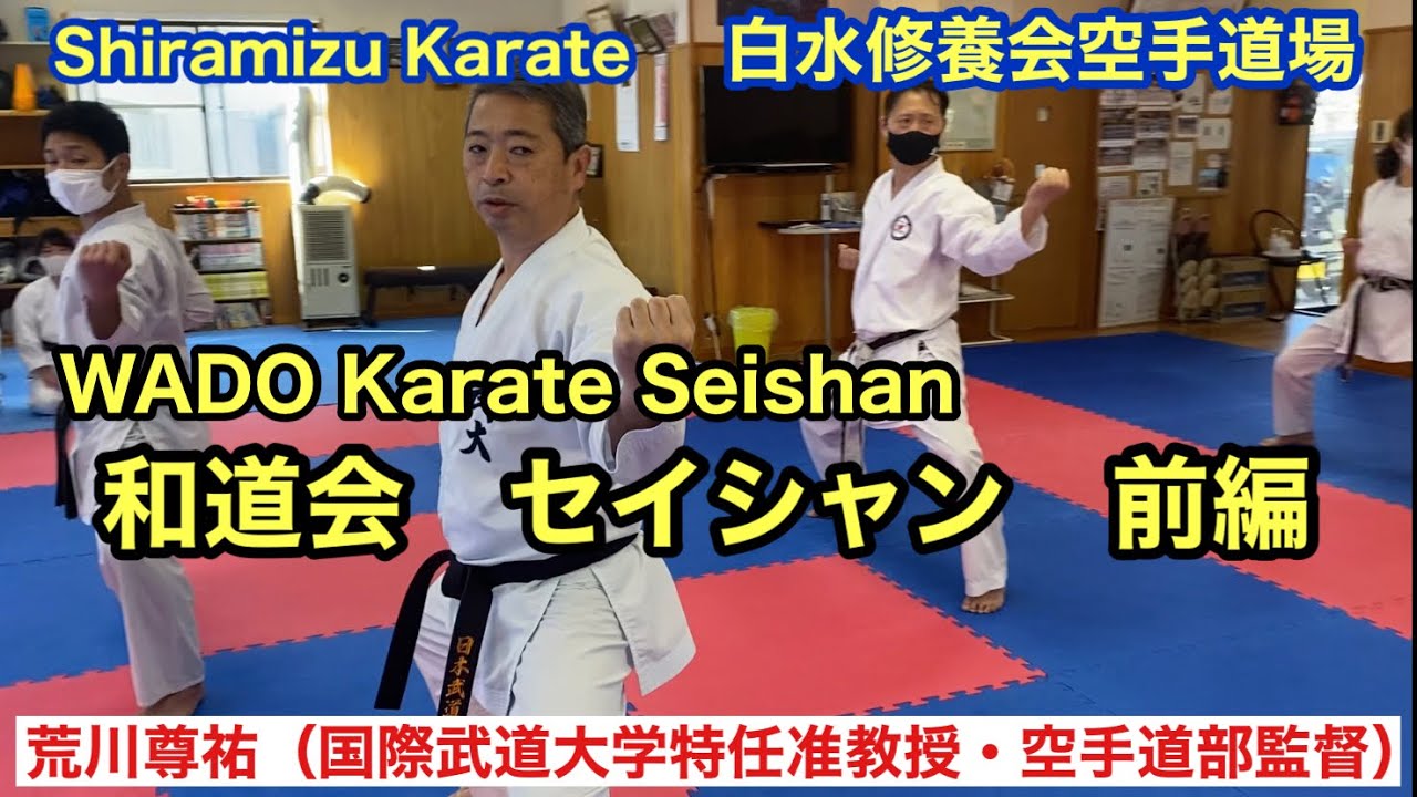 WADO Karate Seishan 和道会　セイシャン　前半