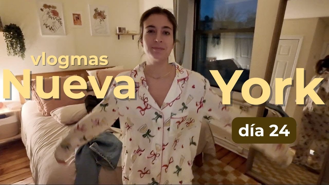 preNOCHEBUENA New Yorkina🎄penúltimo VLOGMAS día 24🌷