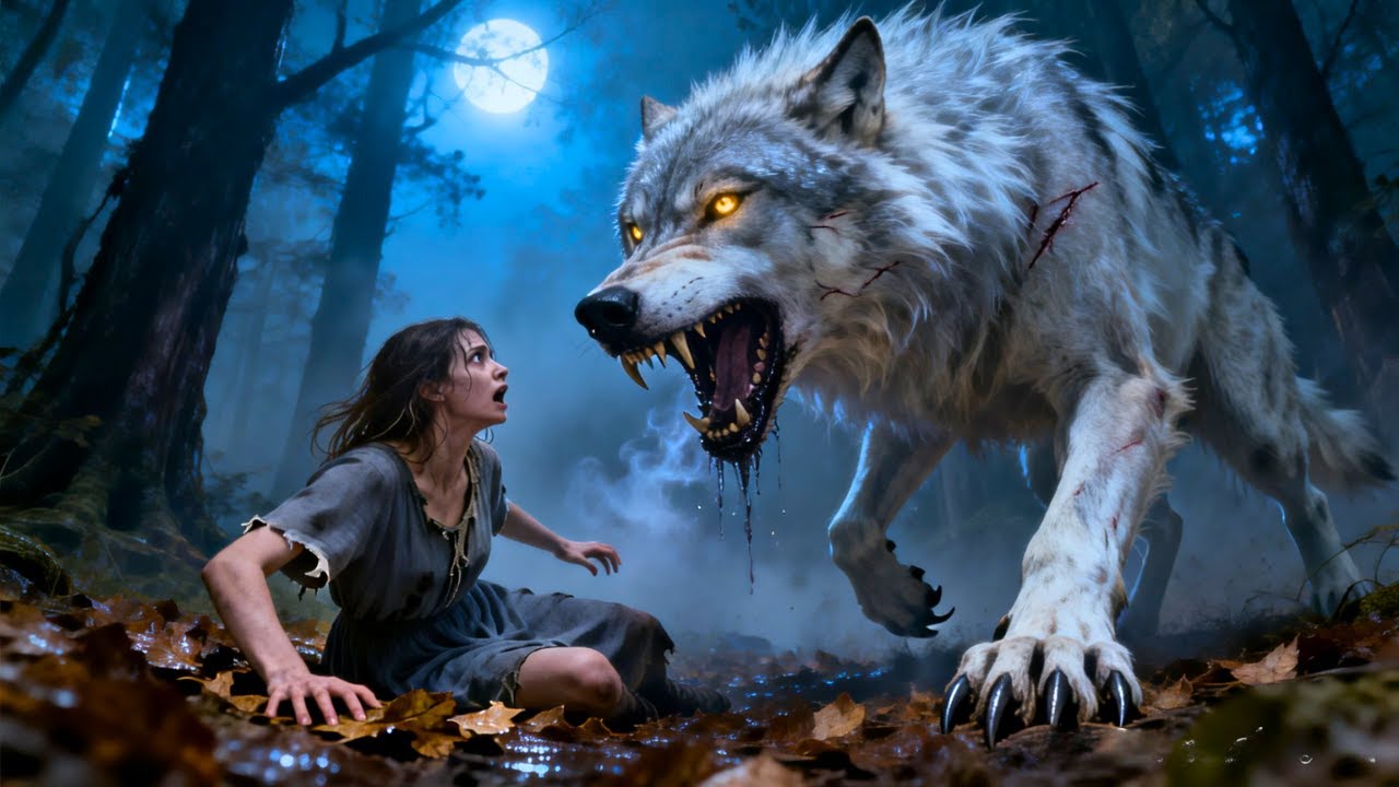 They Sacrificed Her to a Cursed Wolf — Never Knowing He Was the Alpha King