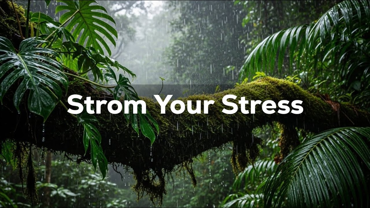 Pure Sleep Rain – Gentle Forest Rain (LIVE)