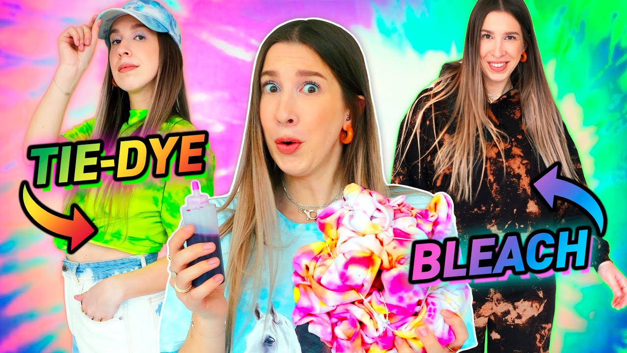 J'APPRENDS À FAIRE DU TIE-DYE!.. et je ne peux plus arrêter