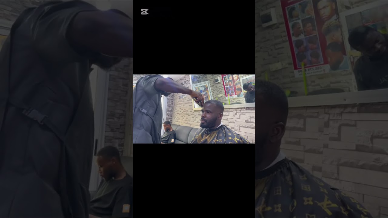 BLACK MEN HAIRCUT 