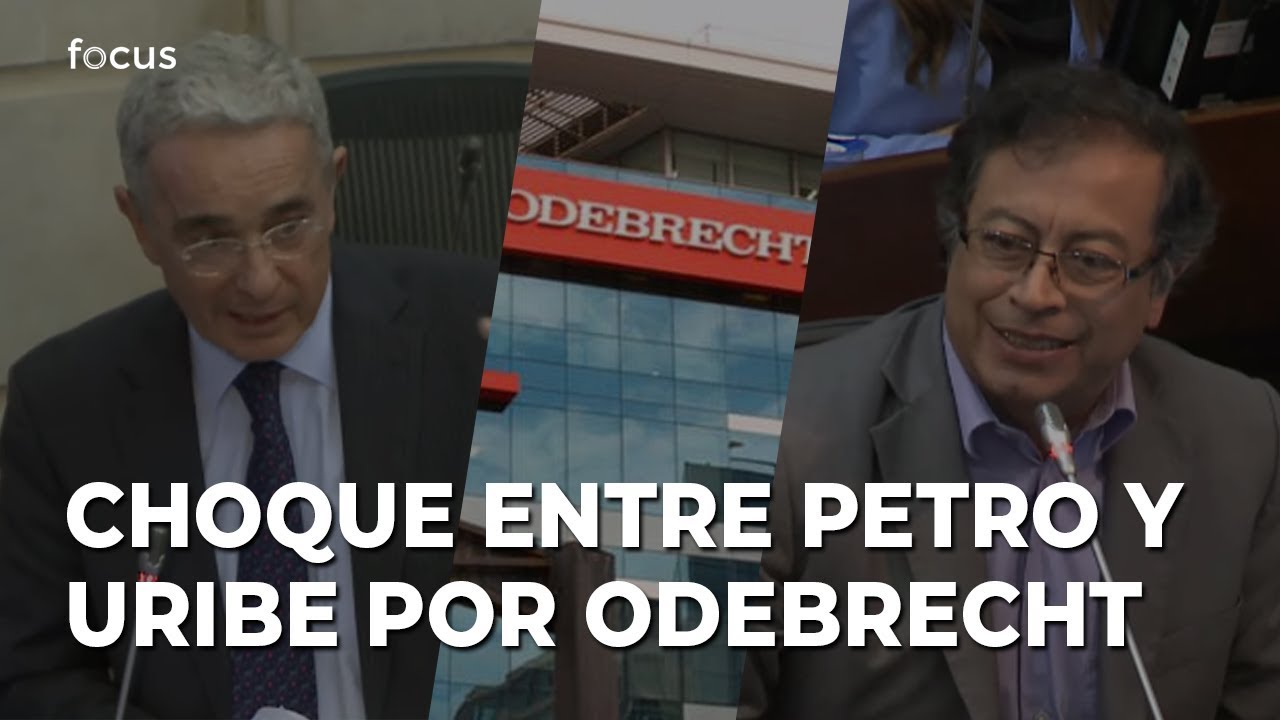 Enfrentamiento entre Petro y Uribe por Odebrecht y Ruta del Sol
