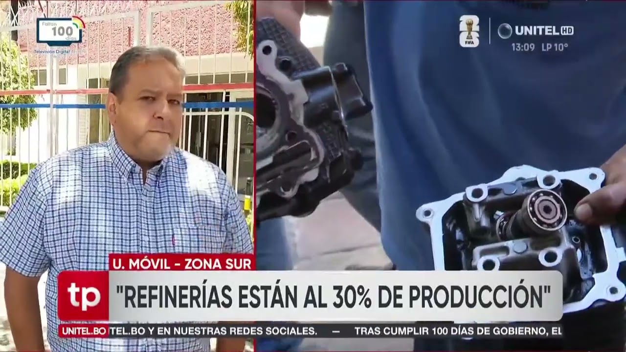 YPFB asegura que la gasolina que se distribuye cumple con los controles de calidad