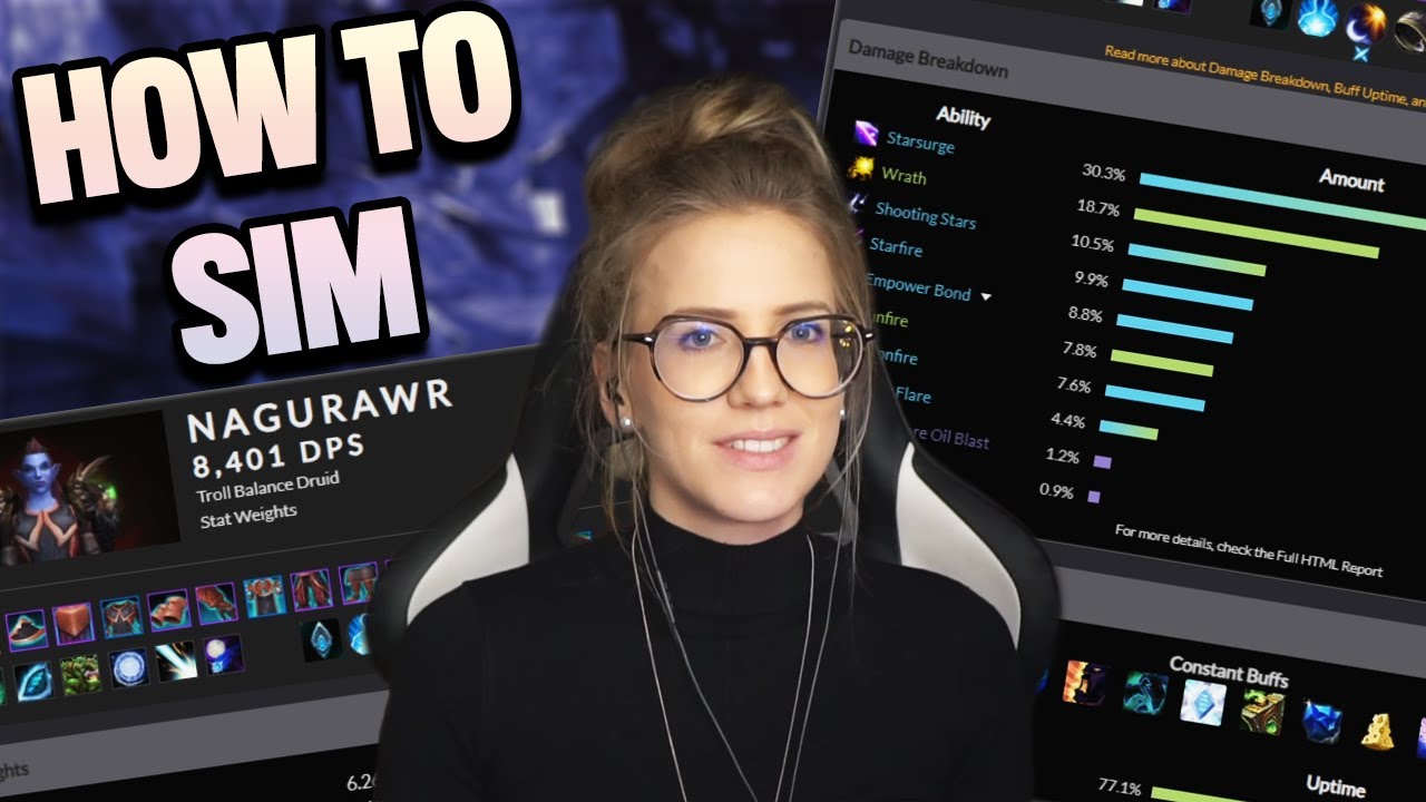 Whats BEST for your CHARACTER? Simulationcraft basics!