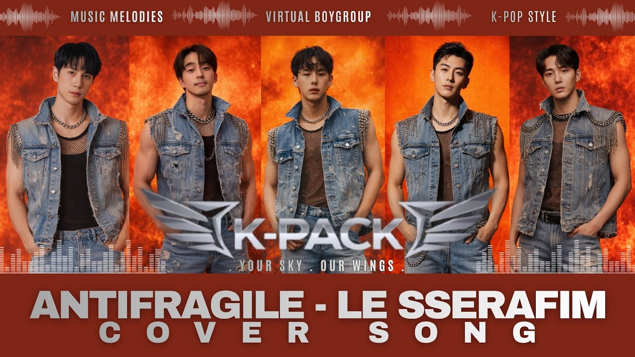 ANTIFRAGILE - LE SSERAFIM | BOYGROUP VERSION COVER | K-PACK | Virtual Boygroup