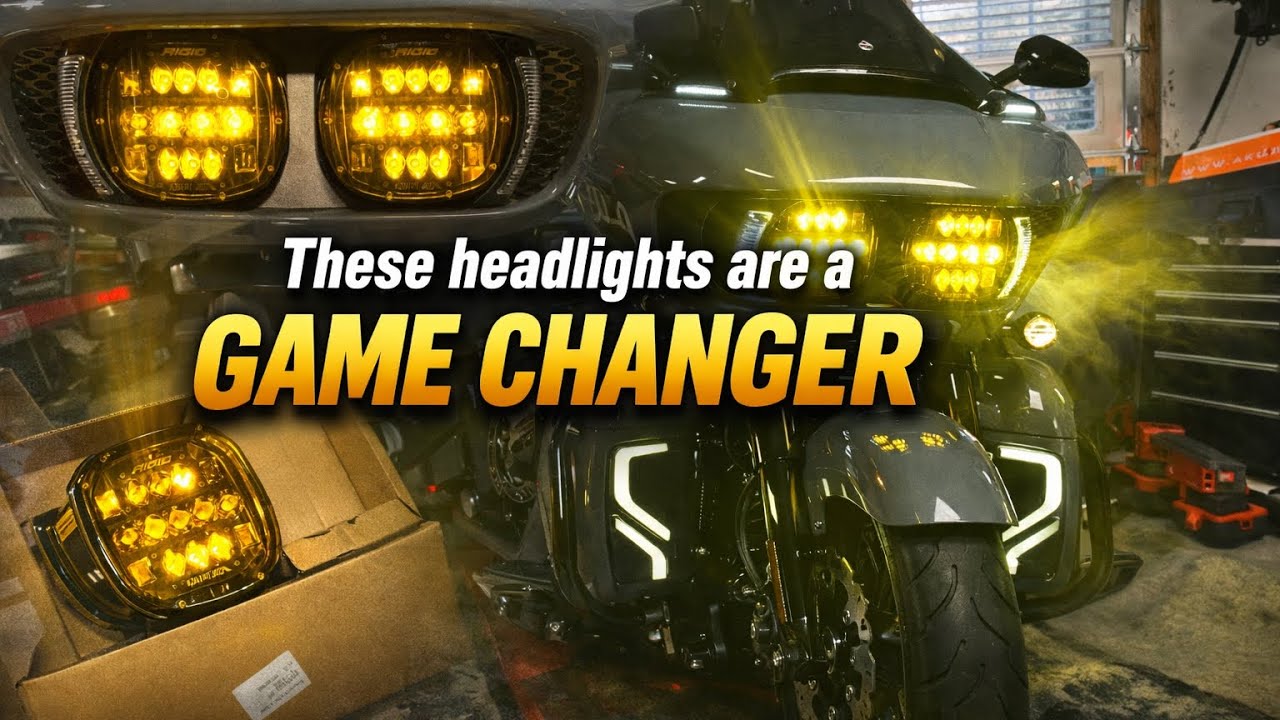 RIGID INDUSTRIES HEADLIGHTS UPGRADE