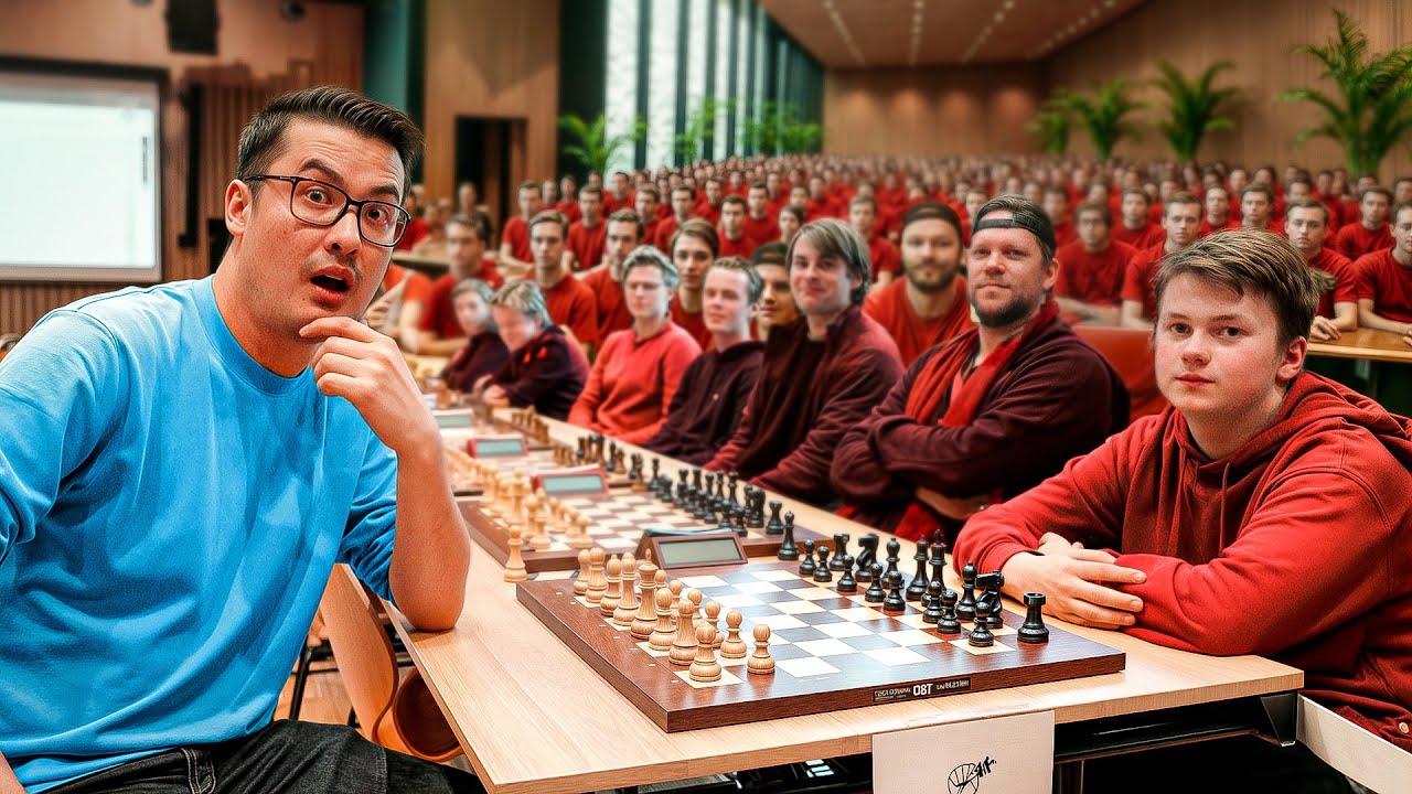 1 Chess Pro vs 100 Amateurs