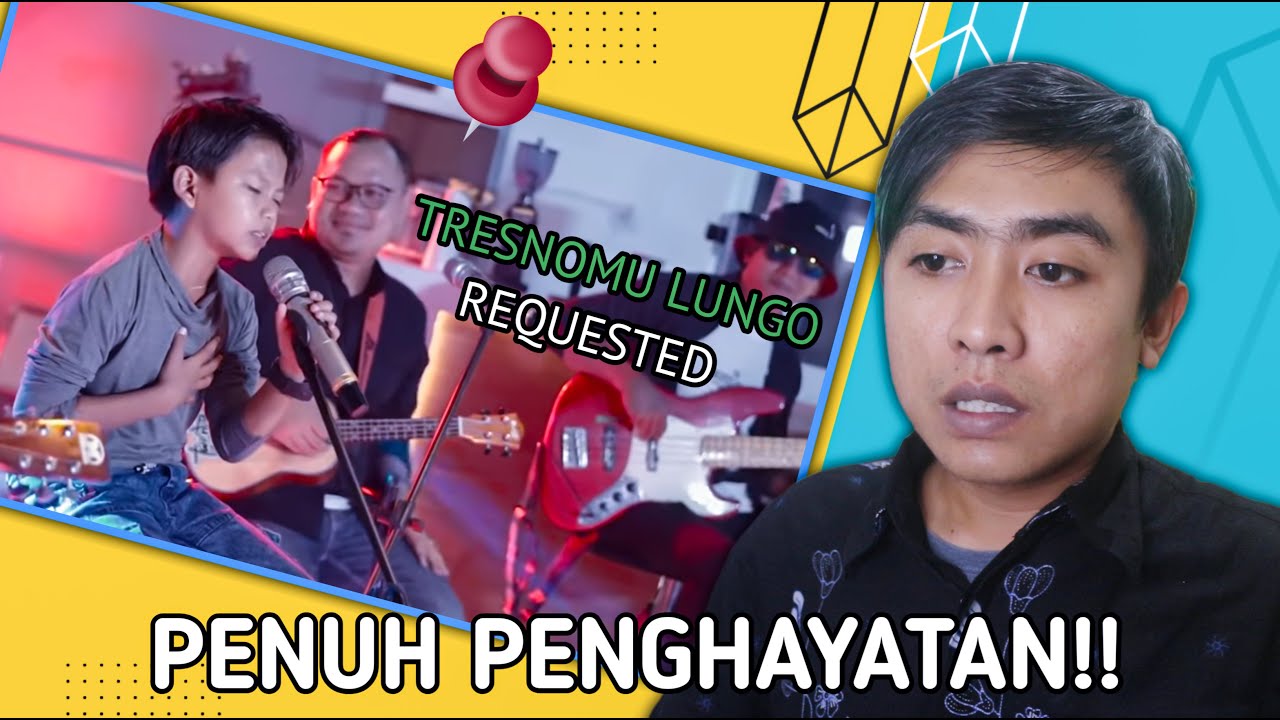 TERNGIANG NGIANG ‼️ REAKSI FAREL PRAYOGA NYANYI TRESNOMU LUNGO (SINGLE TERBARU) - OFFICIAL MV