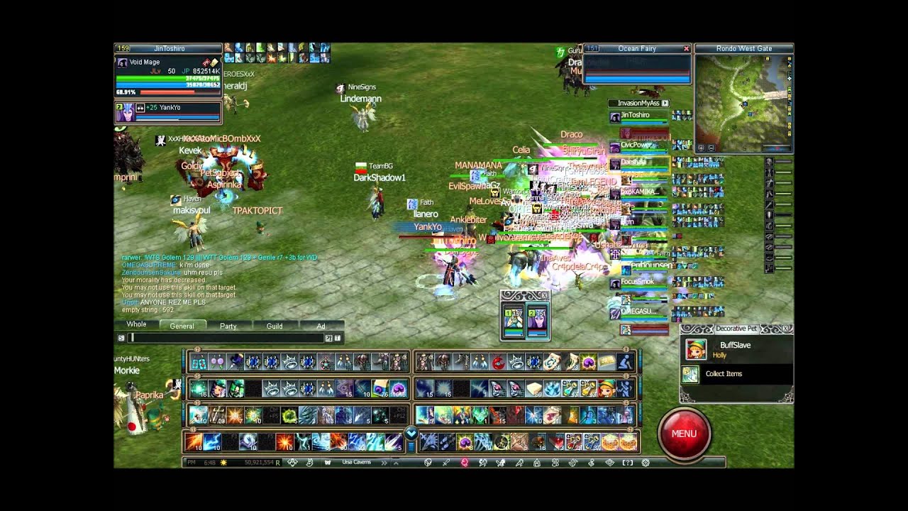 Rappelz: Gm Invasion Event + PK Week 2