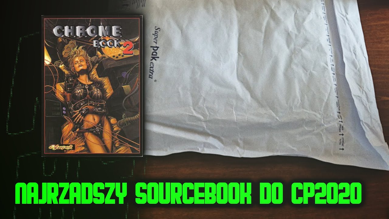 [Lipiec 2025] Cyberpunk 2020: Chrome Book 2 - Polska Edycja z OLX za 200 zł