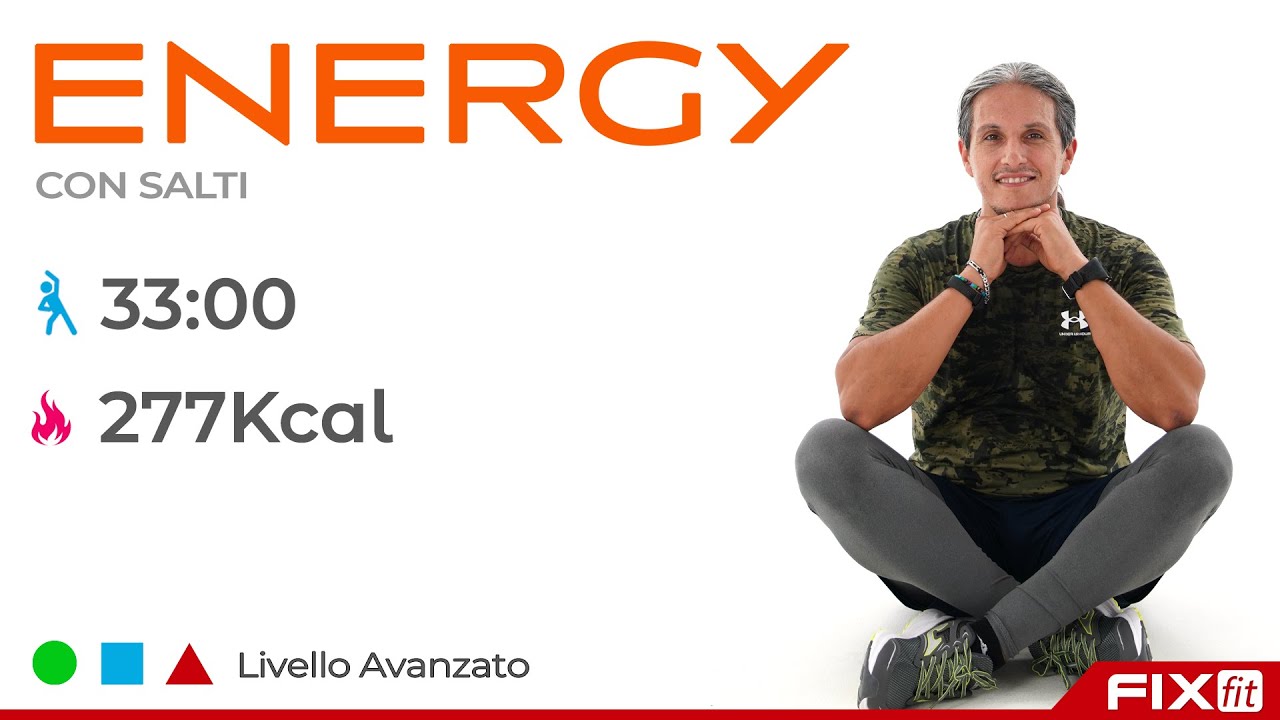 Energy! Sessione Avanzata Con Musica Per Dimagrire e Migliorare L'Agilità