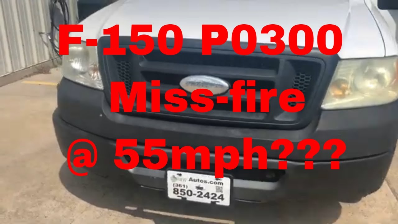 Двигатель Ford F150 4.2L V6 работает с перебоями, заводится на скорости выше 55 миль в час, код о...