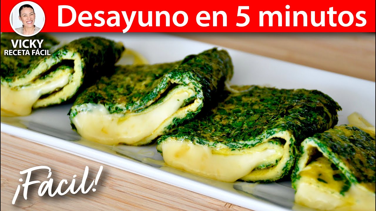 Desayuno en 5 minutos | #VickyRecetaFacil