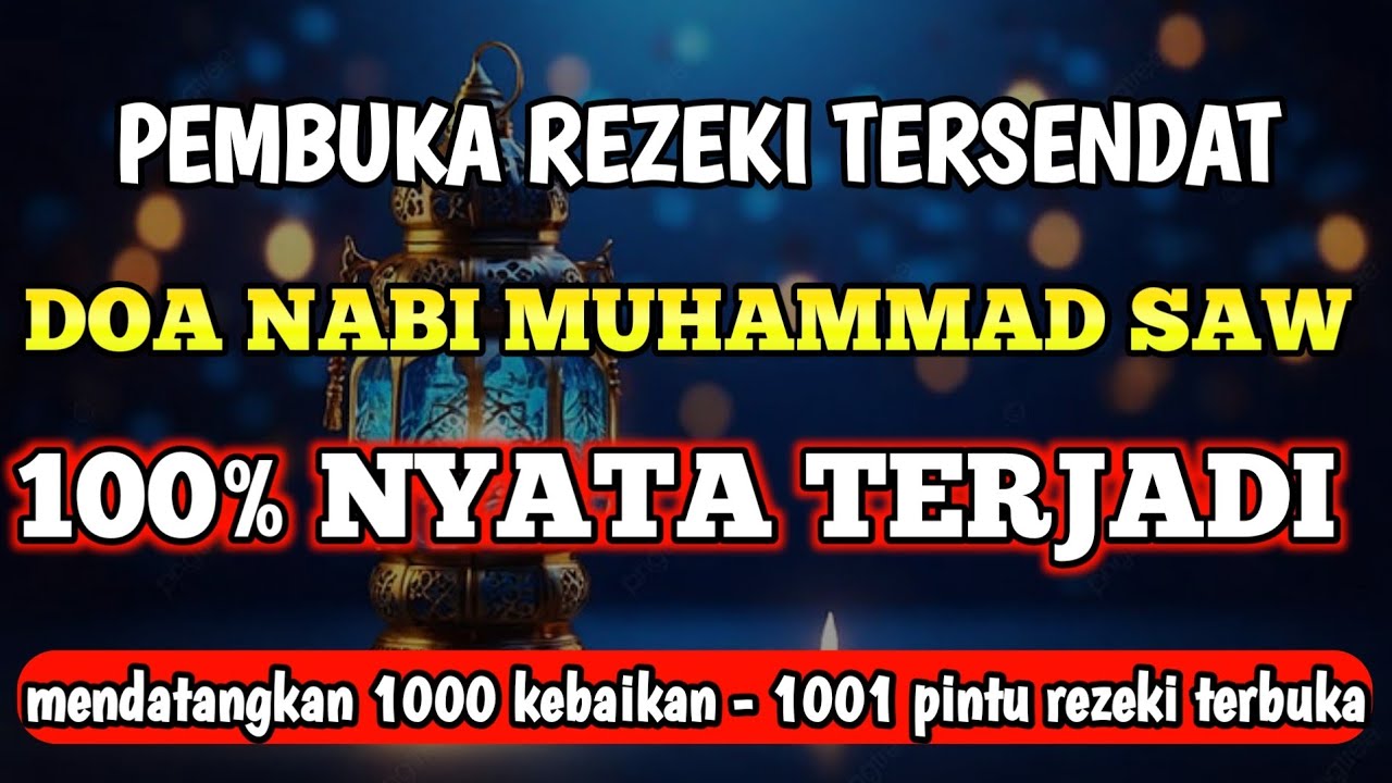 Ayat Terdahsyat !!! Mendatangkan Rezeki Uang Berkah Berlimpah Tak Terduga – Doa Penarik rezeki