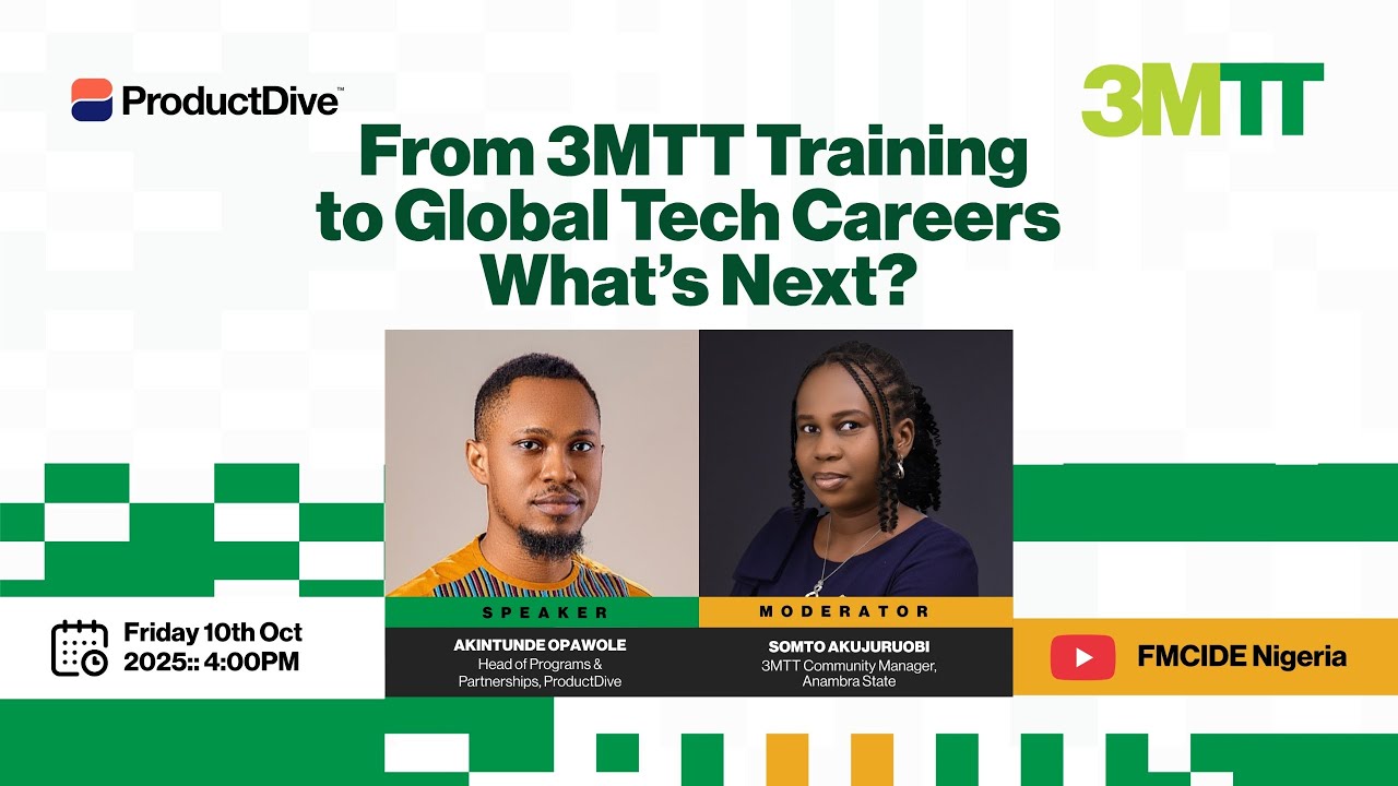 From 3MTT to Global Tech Careers, Whats Next?