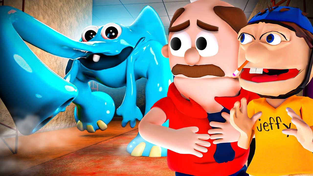 Jeffy & Marvin Play Garten Of BanBan 3