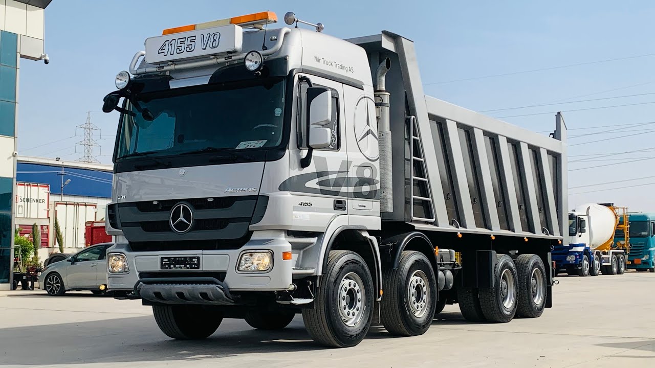 Actros 4155 2014 اكتروس قلاب