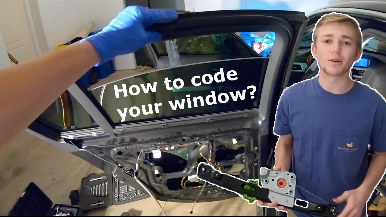 BMW E90 Rear Window Regulator DIY