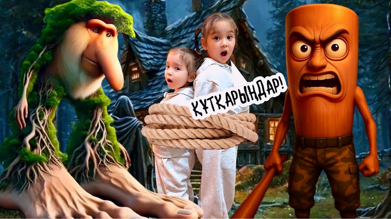 ТУН ТУН САХУР мен БР БР ПАТАПИМ БІЗГЕ ШАБУЫЛ ЖАСАДЫ🪵🌳|ӨЗ ҮЙІНЕ ҚАМАП ҚОЙДЫ😱|ӘР ТҮРЛІ ДЫБЫСТАР🤯