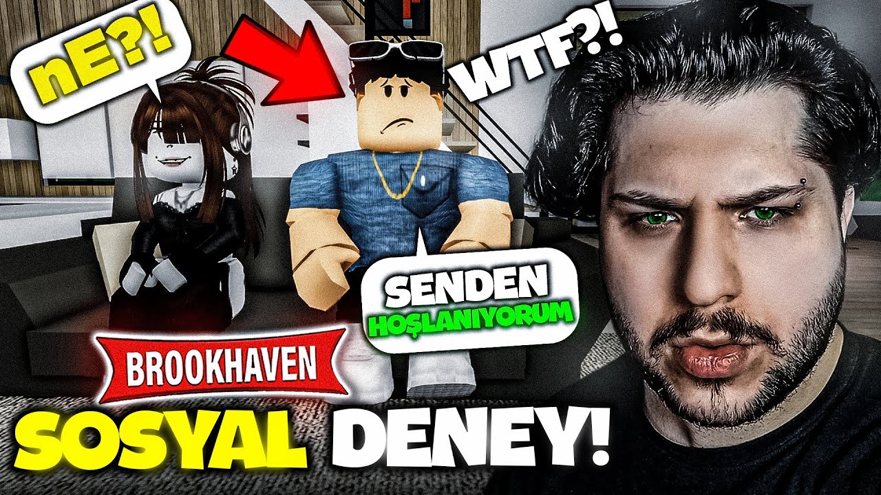 BROOKHAVEN KIZLA ERKEK ARKADAŞ OLABİLİR Mİ?🤔(SOSYAL DENEY)