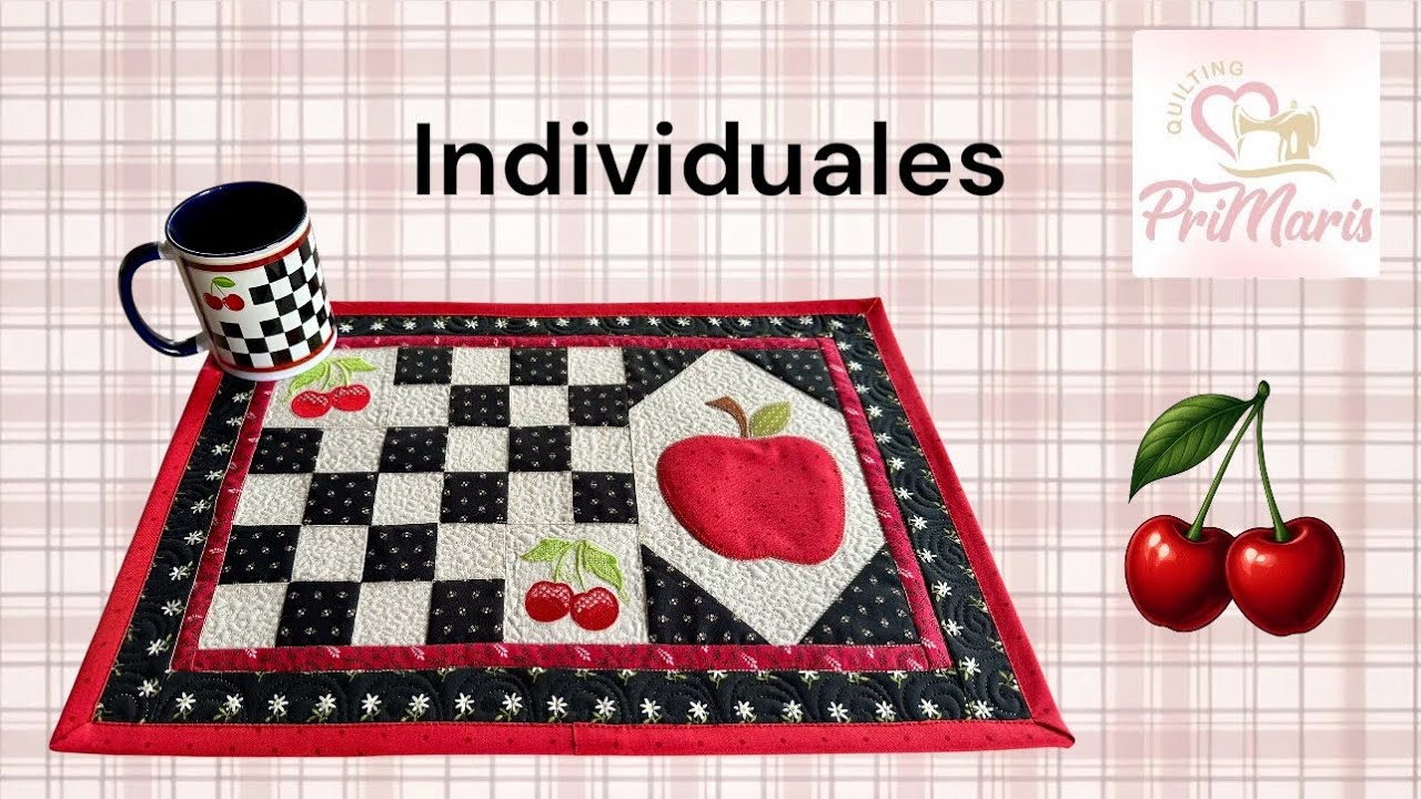 Individuales de patchwork y aplique 
