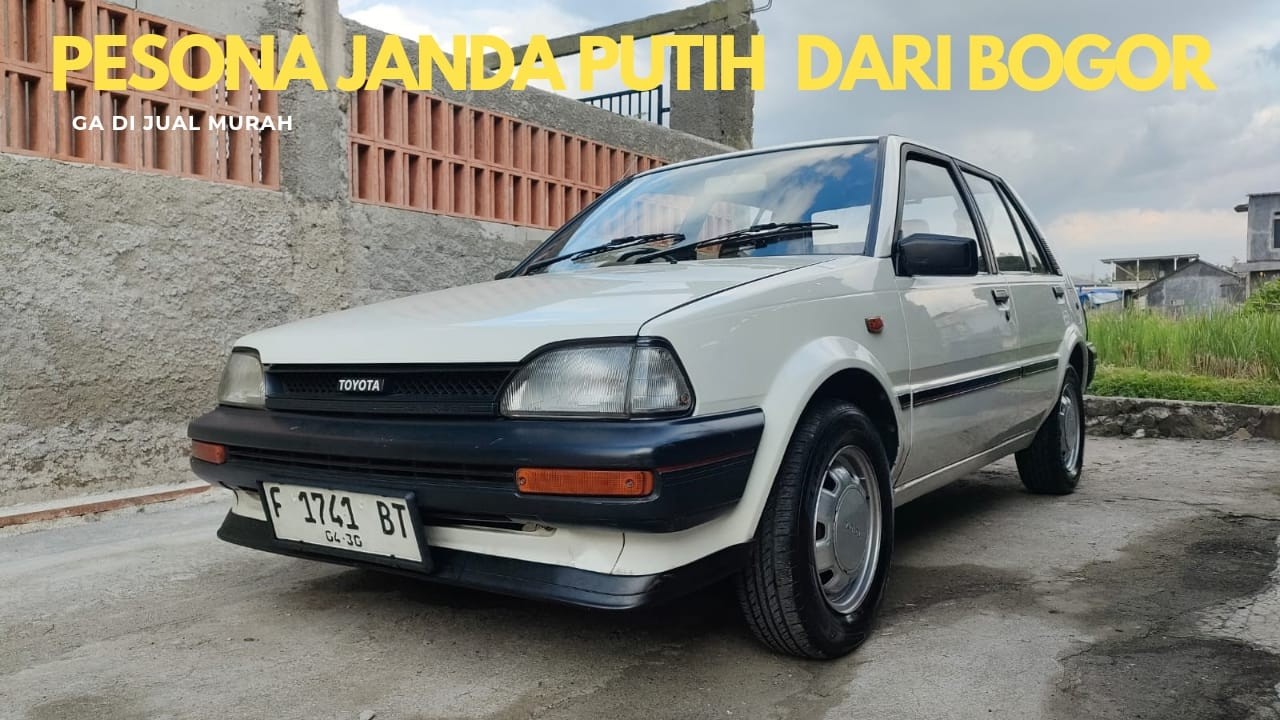 TOYOTA STARLET XL 1.0 1990 GA DI JUAL MURAH
