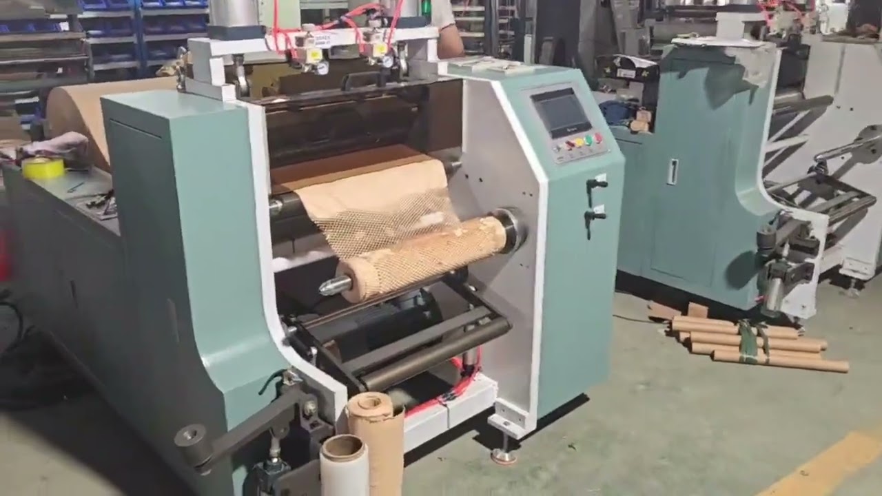 high speed full automatic 500-1200 honeycomb paper wrap production line making machine
