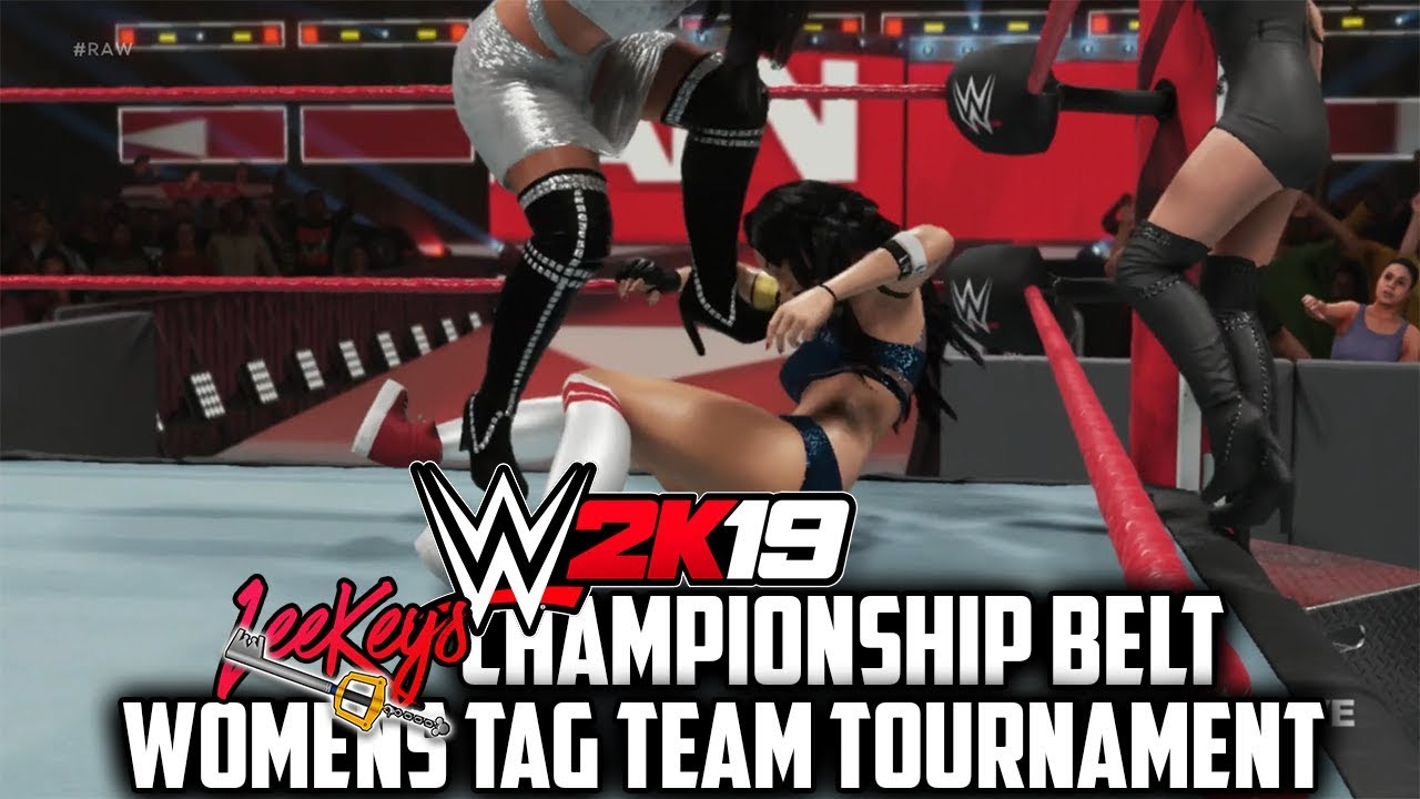 WOMEN'S TAG TEAM TOURNAMENT *LEEKEYS CHAMP BELT* | WWE 2K19 - FINALS