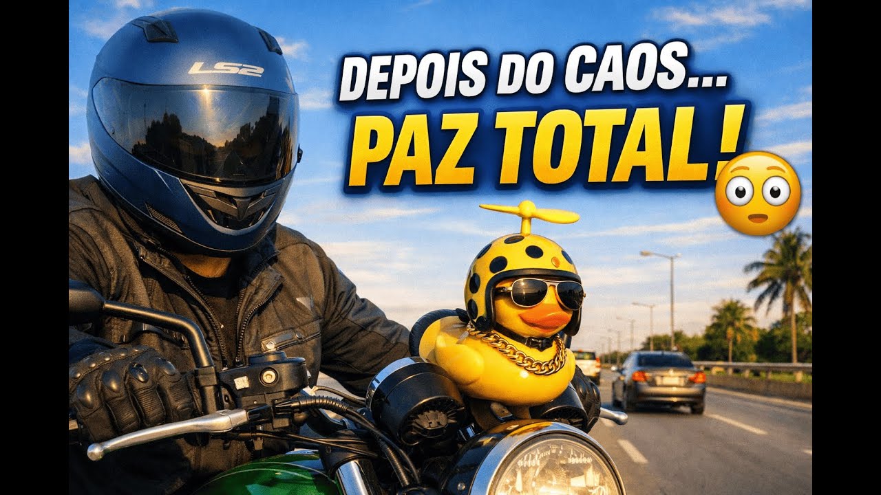 Depois do Caos da Manhã… a Volta Foi Paz Total!