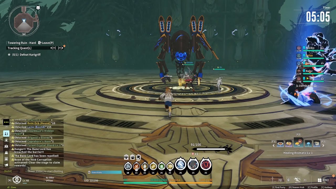 Towering Ruin Hard Gameplay | Blue Protocol: Star Resonance SEA