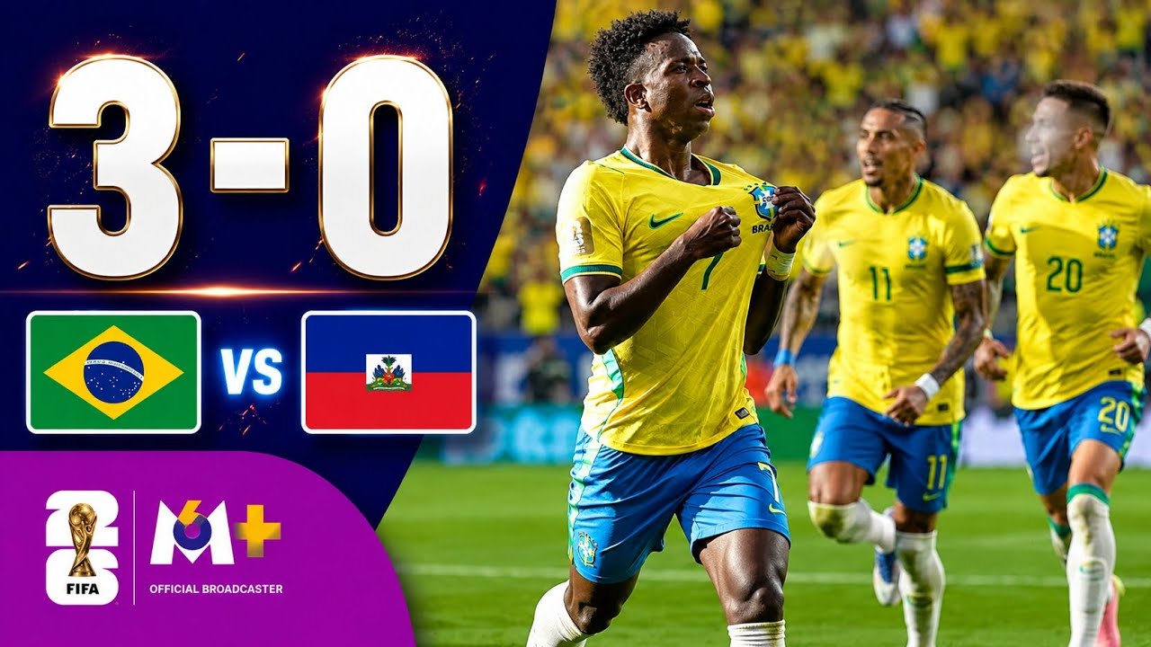 Brazil 3-0 Haiti Highlights & All Goals | FIFA World Cup 2026