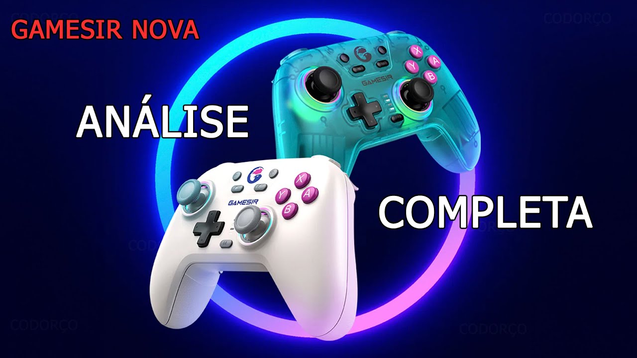 Análise GameSir T4 Nova - Controle com Hall Effects e Vibração HD para Nintendo Switch