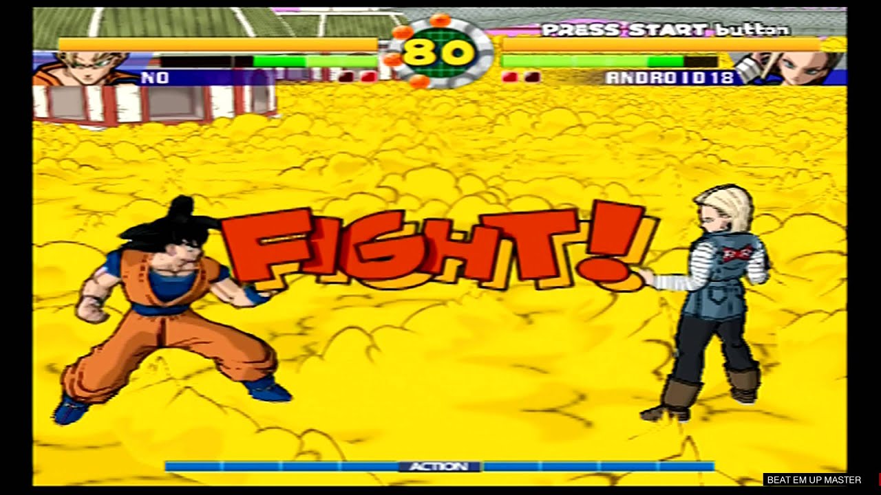 Super Dragon Ball Z Son Goku PS2 Gameplay