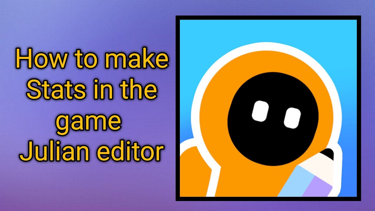 julian editor stats tutorial